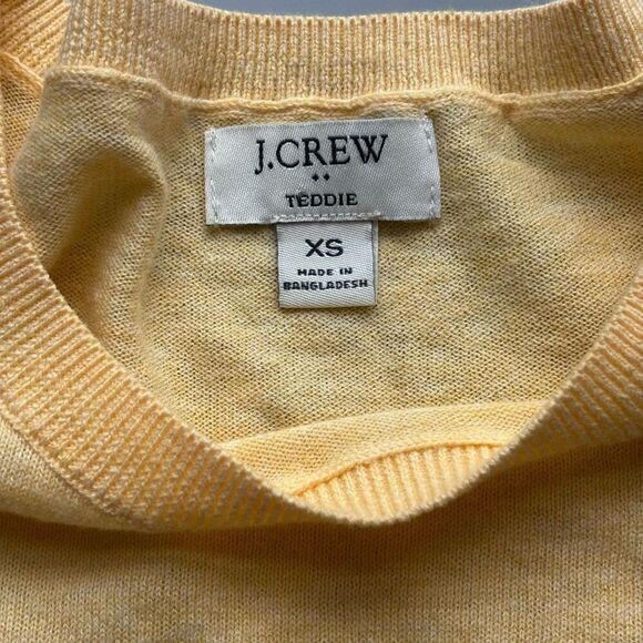 J. Crew factory Cotton Teddie sweater pullover crewneck - Picture 4 of 9